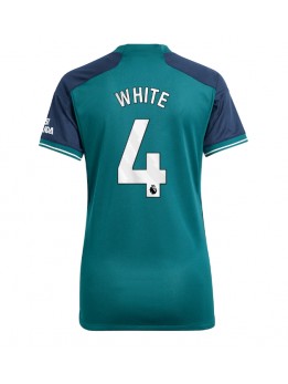 Ženski Nogometna dresi replika Arsenal Benjamin White #4 Tretji 2023-24 Kratek rokav